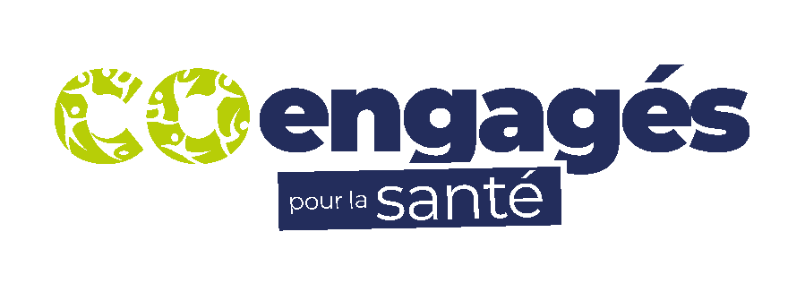 Logo co-engagés pour la santé de la Fédération Française des Clubs Omnisports