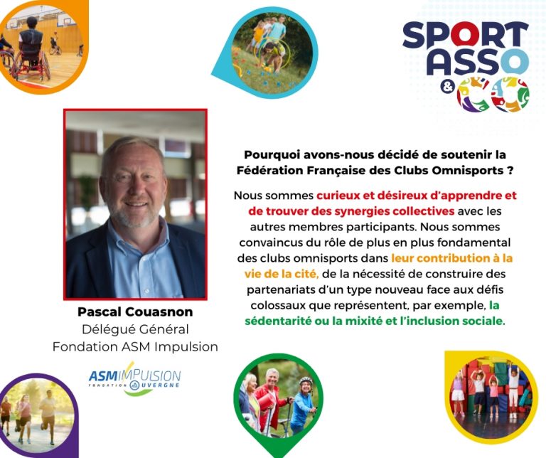 ASM Impulsion soutient Sport Asso & Co