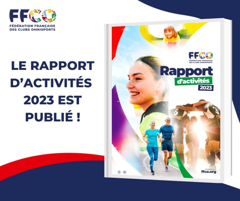 Le rapport d'activités 2023 est publié !